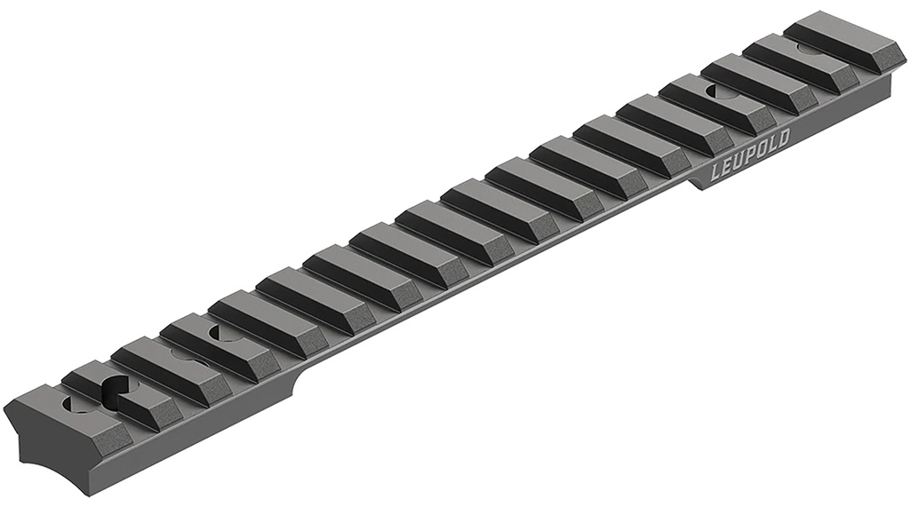 Leupold 187346 BackCountry Cross-Slot Base Black Aluminum Fits Savage 110 Long Action 1