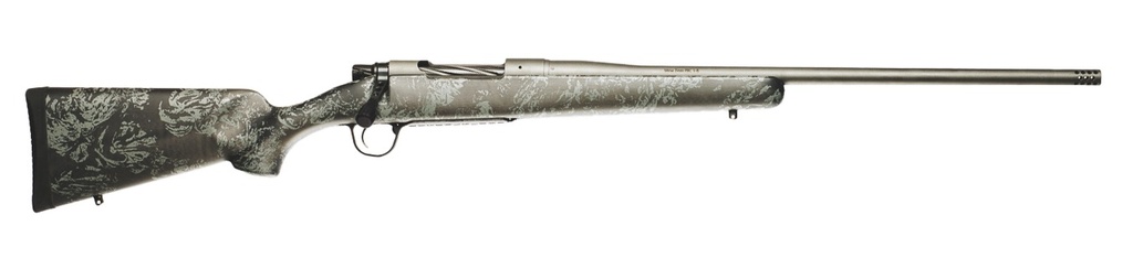 Christensen Arms 01-01347-00 Mesa FFT Full Size 25 Creedmoor 4+1 20" Tungsten Gray Cerakote Threaded Barrel, Tungsten Gray Cerakote Steel Drilled & Tapped Receiver, Carbon w/Gray Accents Fixed Carbon 1