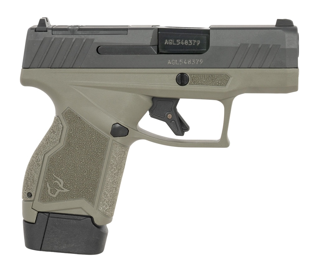 Taurus 1-GX4MP931O GX4 T.O.R.O. Micro-Compact 9mm Luger 13+1 11+1 3.06" Black DLC Alloy Steel Optic Ready/Serrated Slide Stainless Steel Frame Interchangeable Backstrap Grip 1