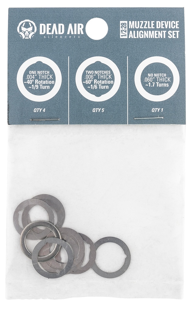 Dead Air Armament Shim Kit 2