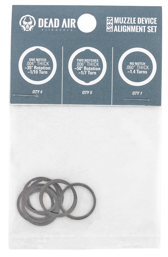 Dead Air Armament Shim Kit 2