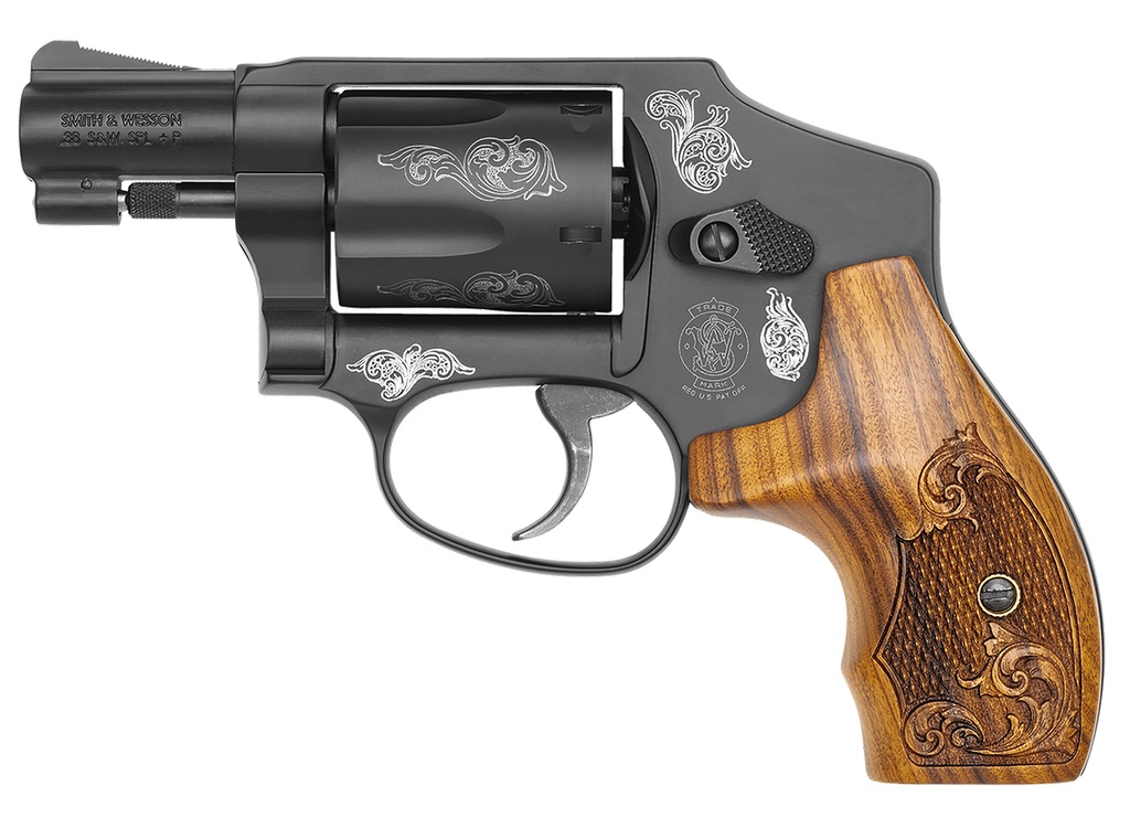 Smith and Wesson 442 Engraved 1