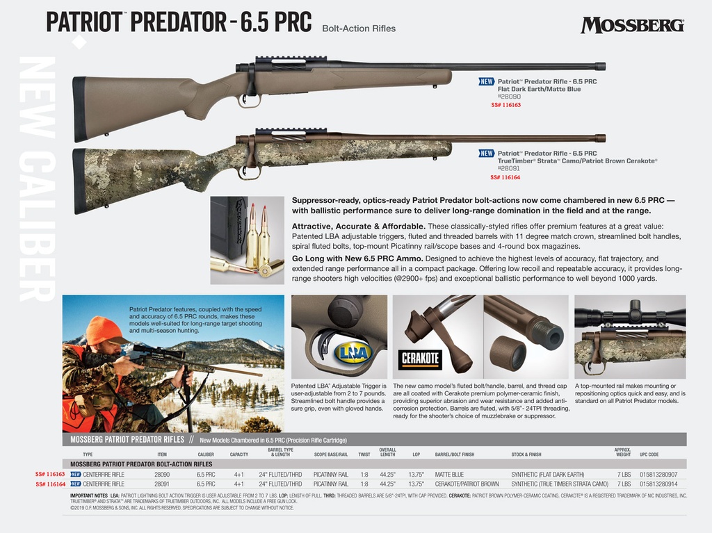 Mossberg Patriot Predator Rifle 2