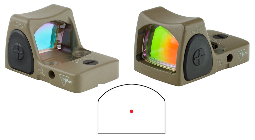 Trijicon RMR Type 2 Adjustable LED 3