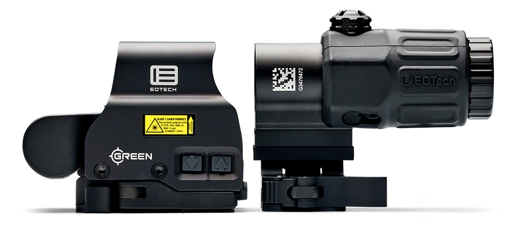 EO Tech EXPS2-0 Green w/ 3x Magnifier 1