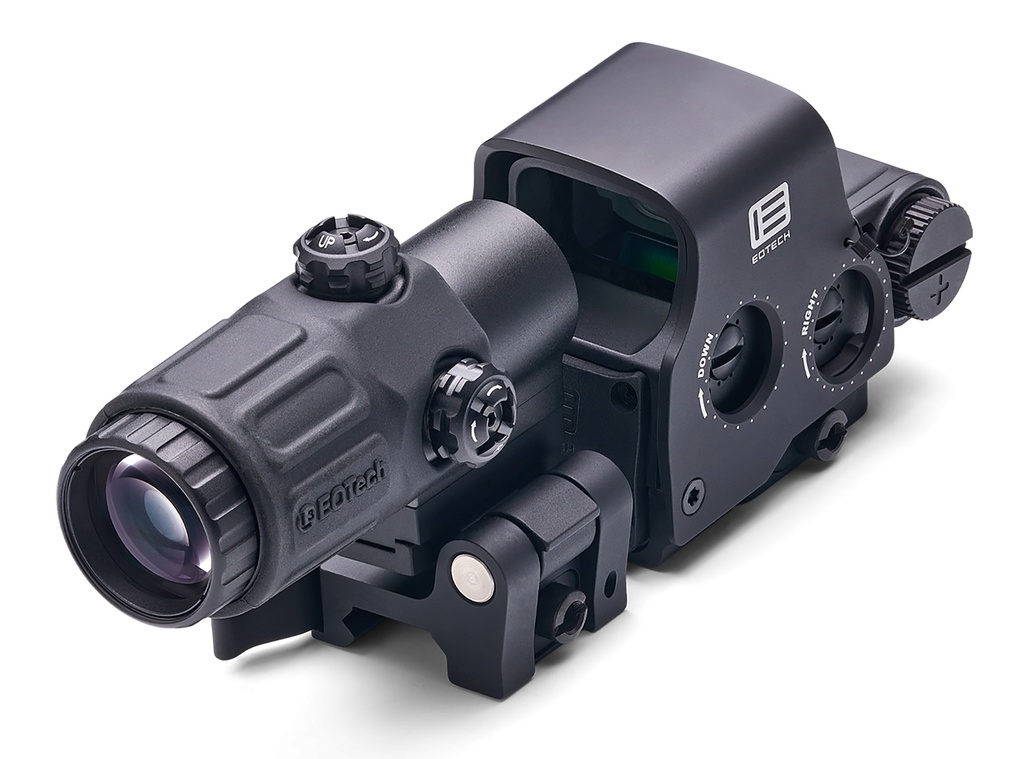 EO Tech EXPS2-0 Green w/ 3x Magnifier 2