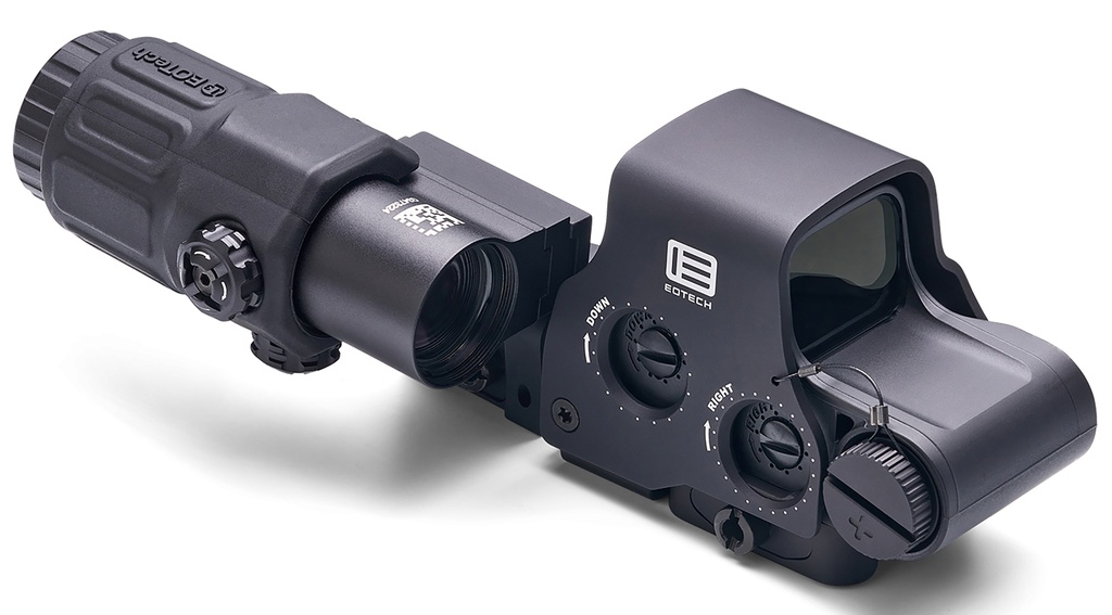EO Tech EXPS2-0 Green w/ 3x Magnifier 3