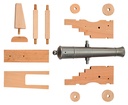 Traditions Mini Old Ironsides Cannon Kit 1