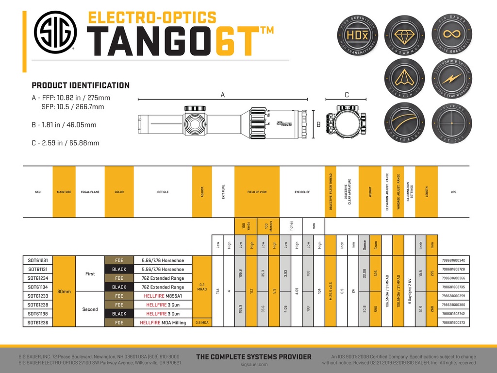 SIG SAUER Tango 6T 3