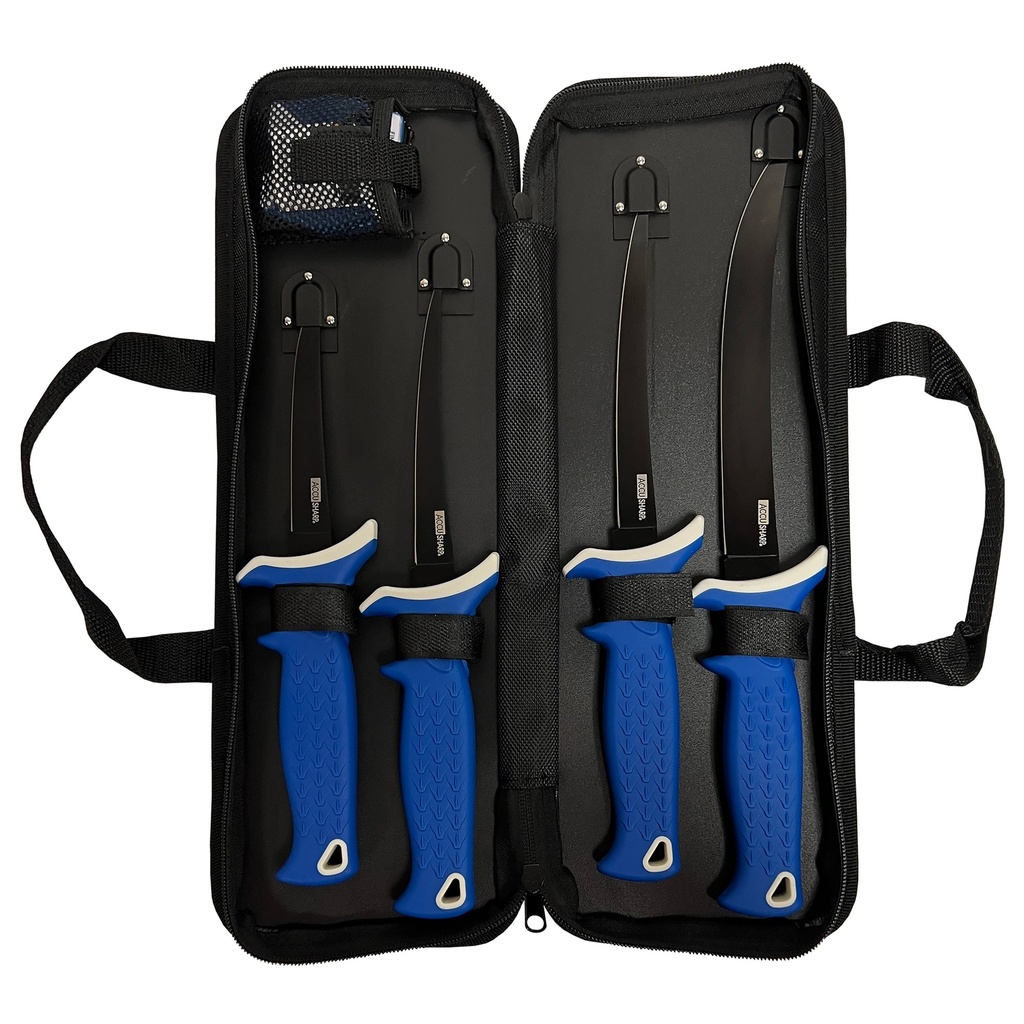 ACCUSHARP 6 PIECE KNIFE & SHARPENER 1