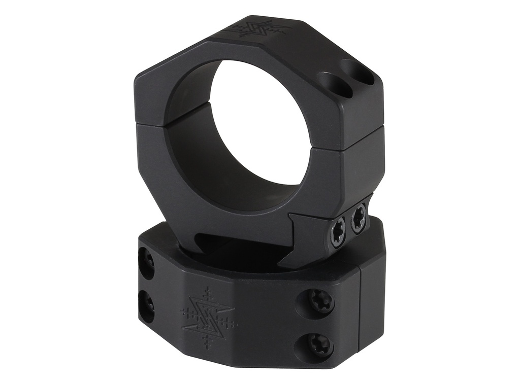 Seekins Precision SCOPE RINGS 34MM LOW BLK