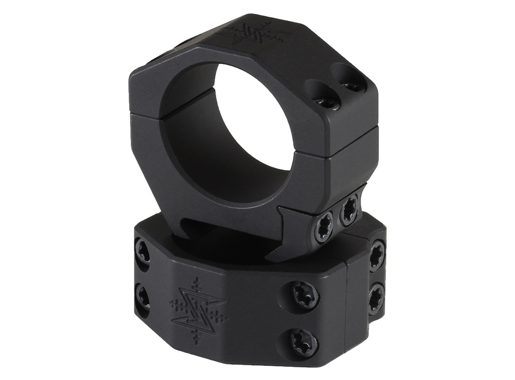 Seekins Precision SCOPE RINGS 30MM LOW BLACK
