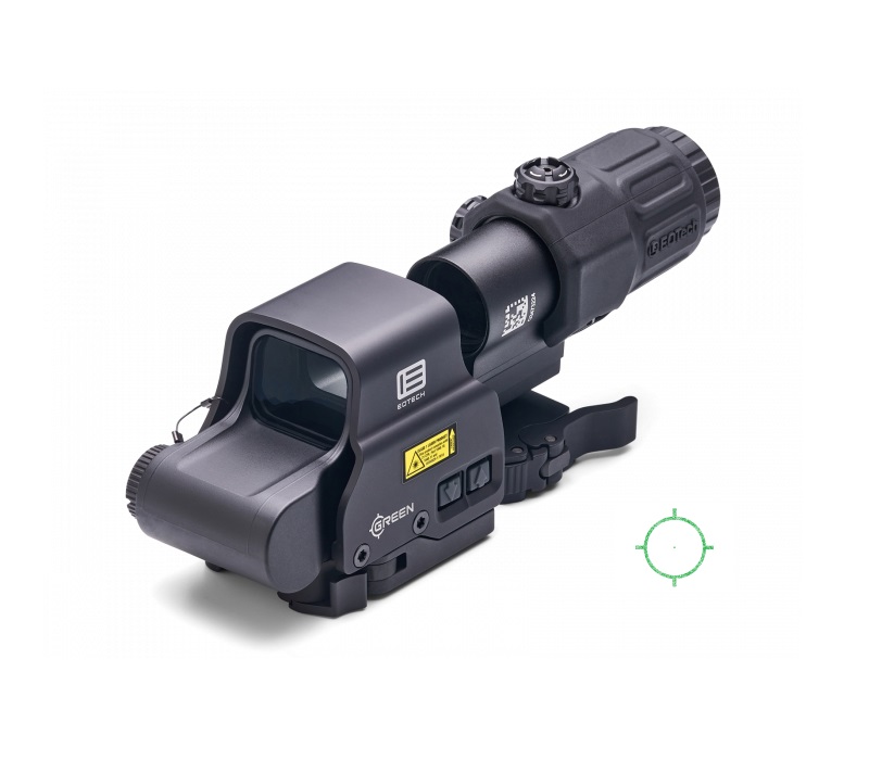 EO Tech HHS EXPS2 GREEN #2RET 3X MAG MOUNT