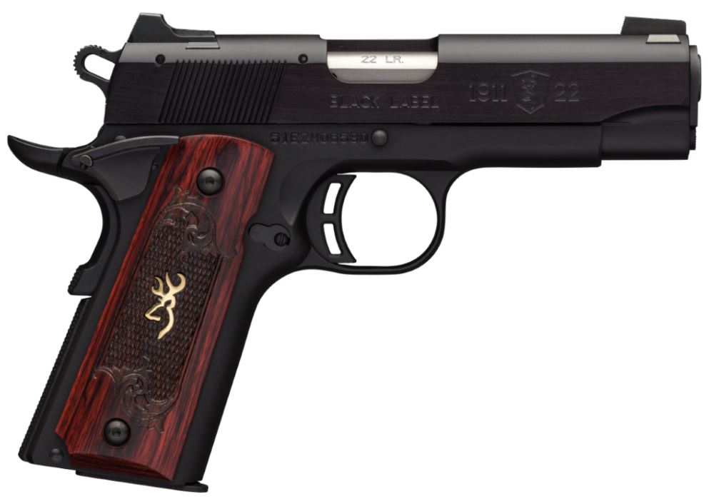 Browning 1911-22 MED COMPACT 22LR BL 10+1