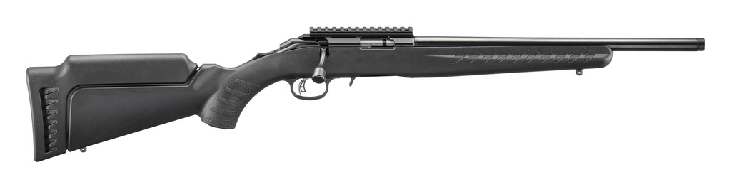 Ruger AMERICAN 22LR BL/SY 16" TB