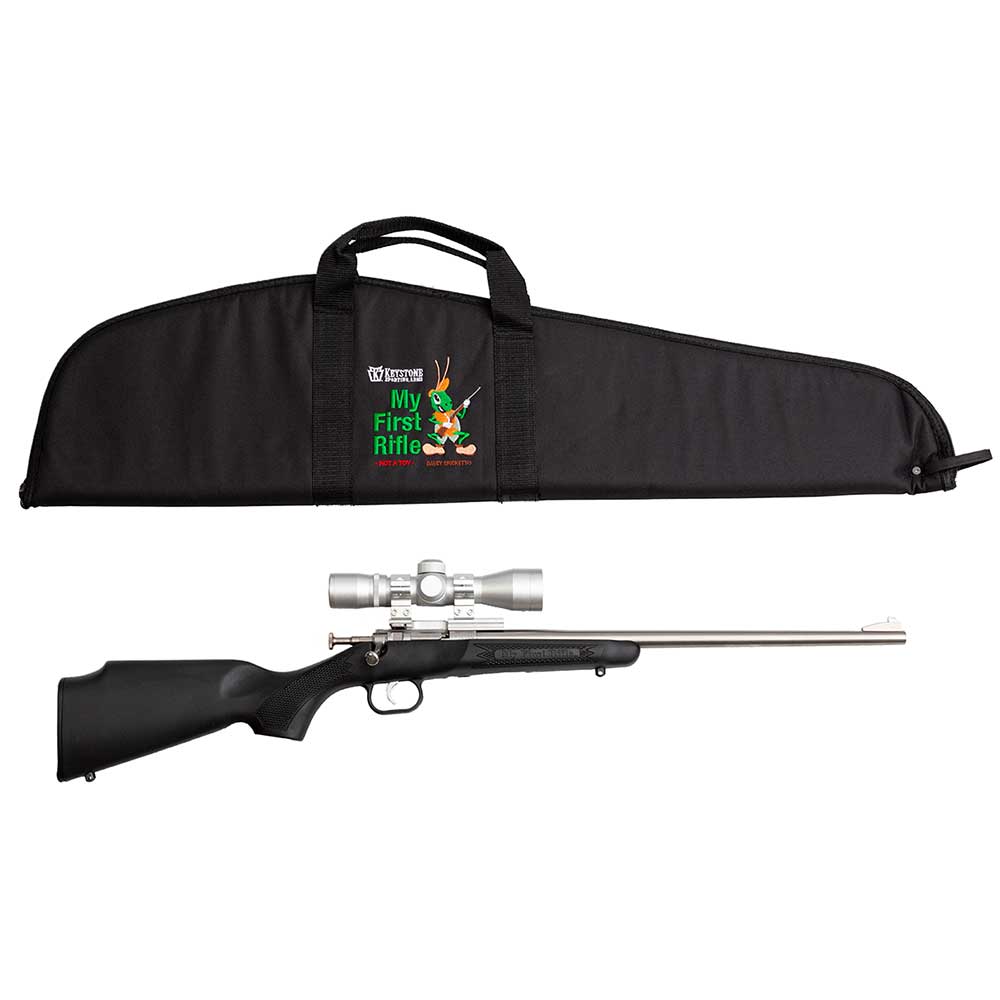 Keystone Sporting Arms CRICKETT 22LR BLACK/SS PKG