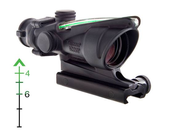 Trijicon ACOG 4X32 .223 BAC CHEVRON GREEN