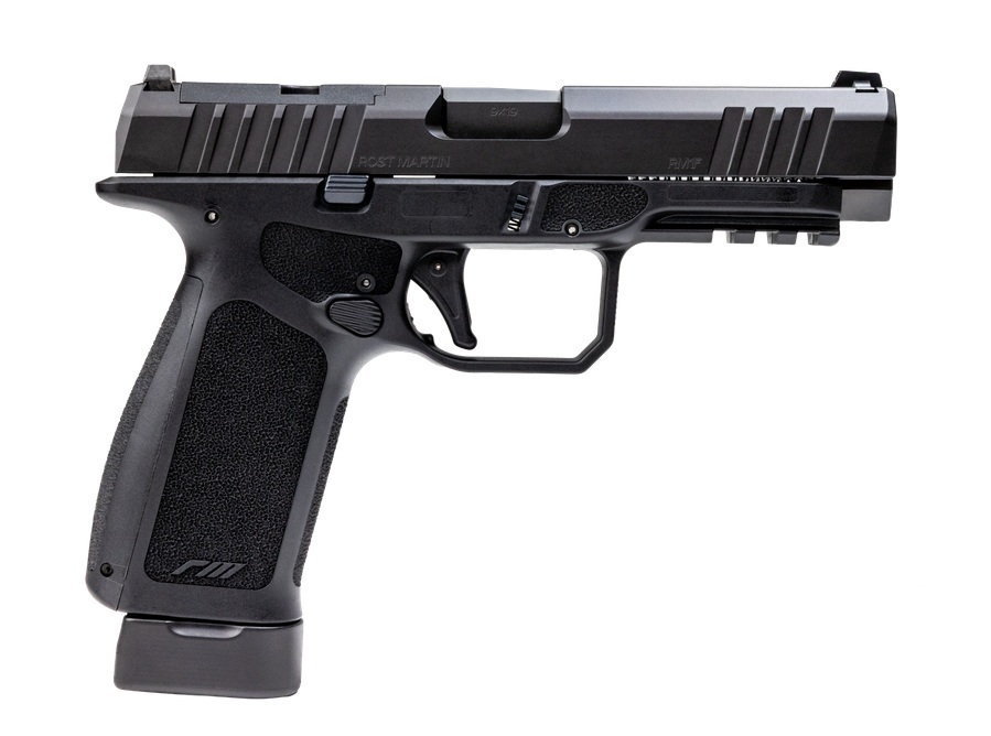 ROST MARTIN RM1F 9MM 10+1 BLACK 4.5"OR FS CA
