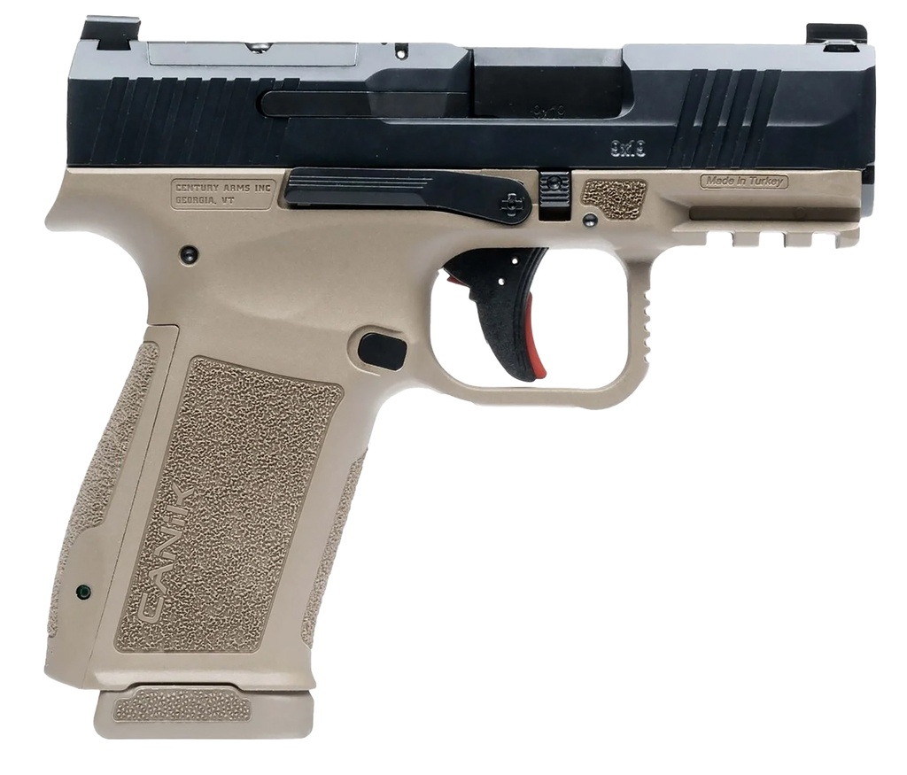 CANIK METE MC9L 9MM BLACK/FDE 17+1