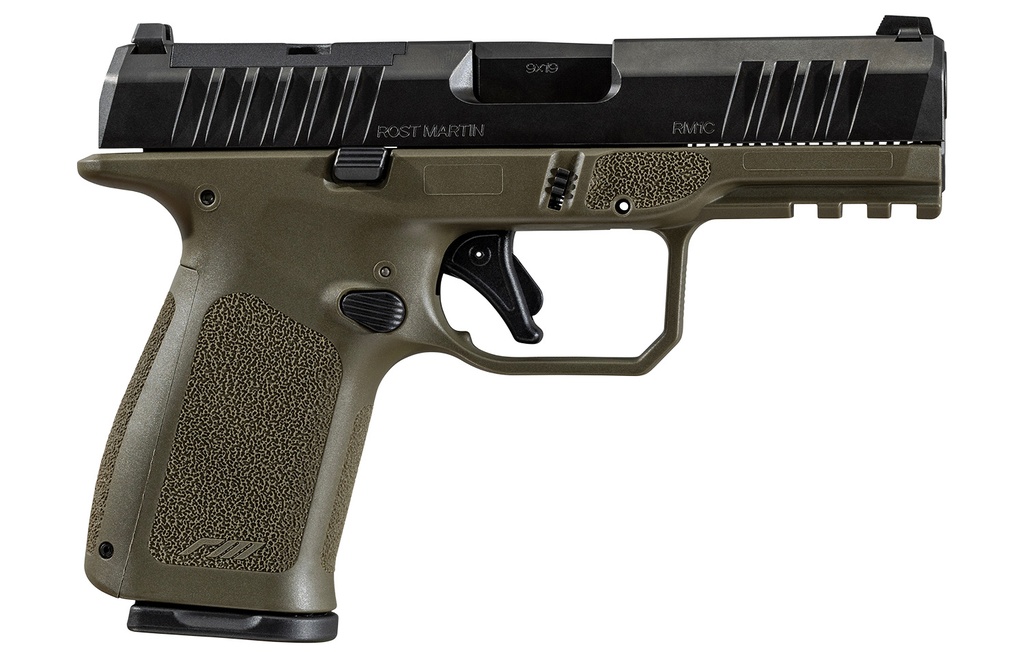 ROST MARTIN RM1C 9MM 10+1 BLACK/ODG 4" CA
