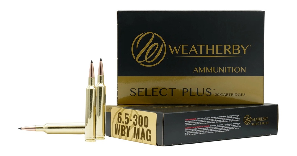 Weatherby 6.5-300WBY 127GR LRX