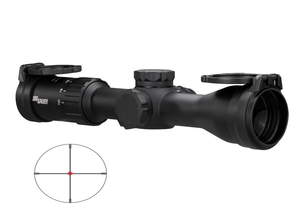 SIG SAUER WHISKEY 4 2.5-10X42 HELLFIRE