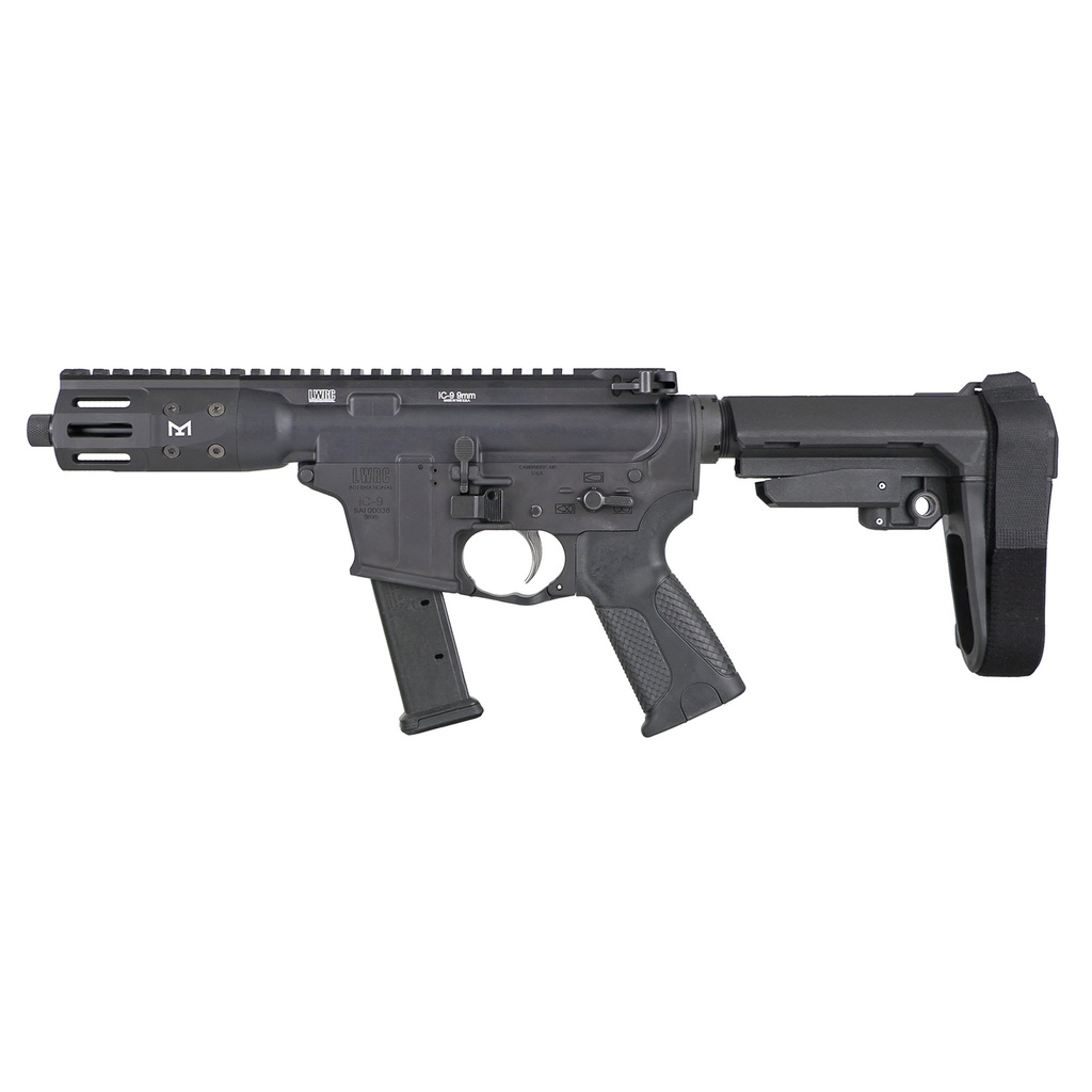 LWRC IC-9 9MM BLACK 5.6" 27+1 SBA3