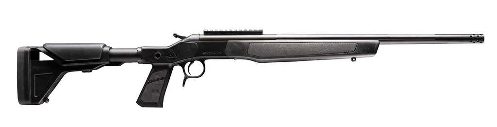CVA SCOUT XP 400LEG BLACK/SYN 20" THREADED BARREL
