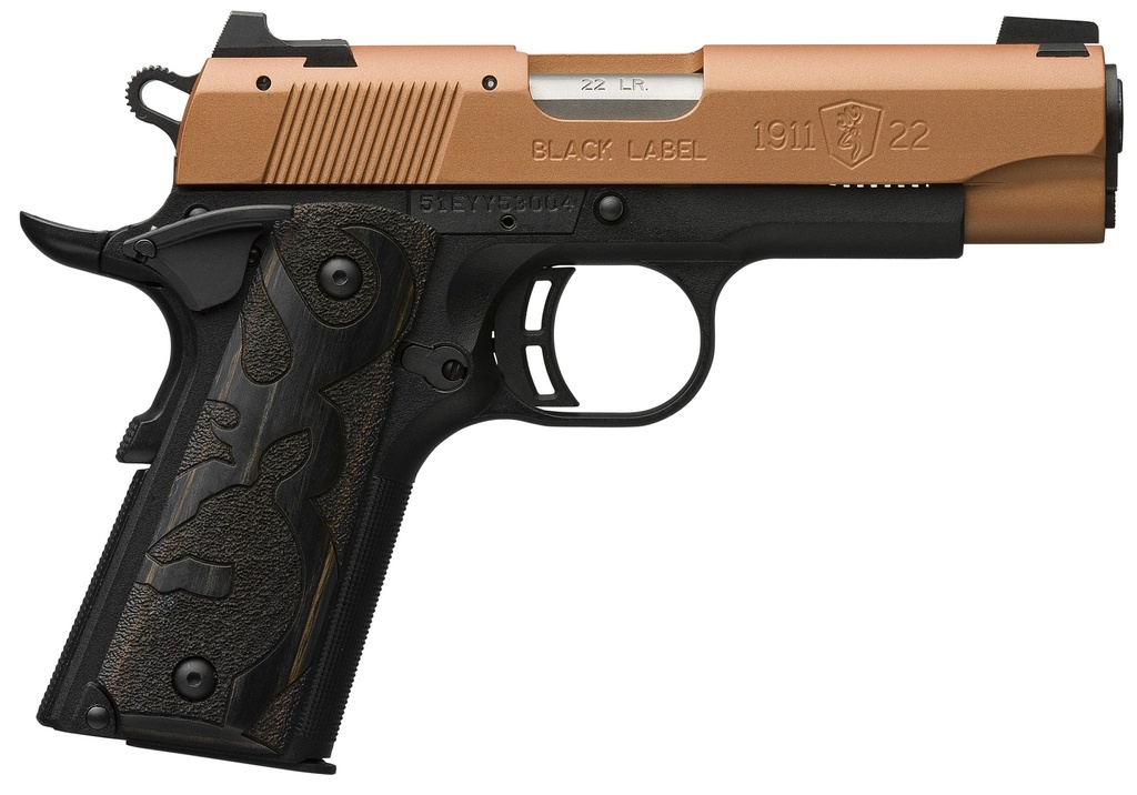 Browning 1911-22 BLACK LBL 22LR 3.6" COP #