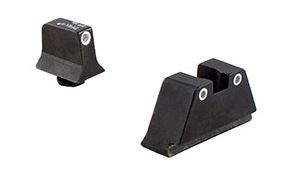 Trijicon 3 DOT SUPP NIGHT SIGHTS GLOCK WHITE/WHITE