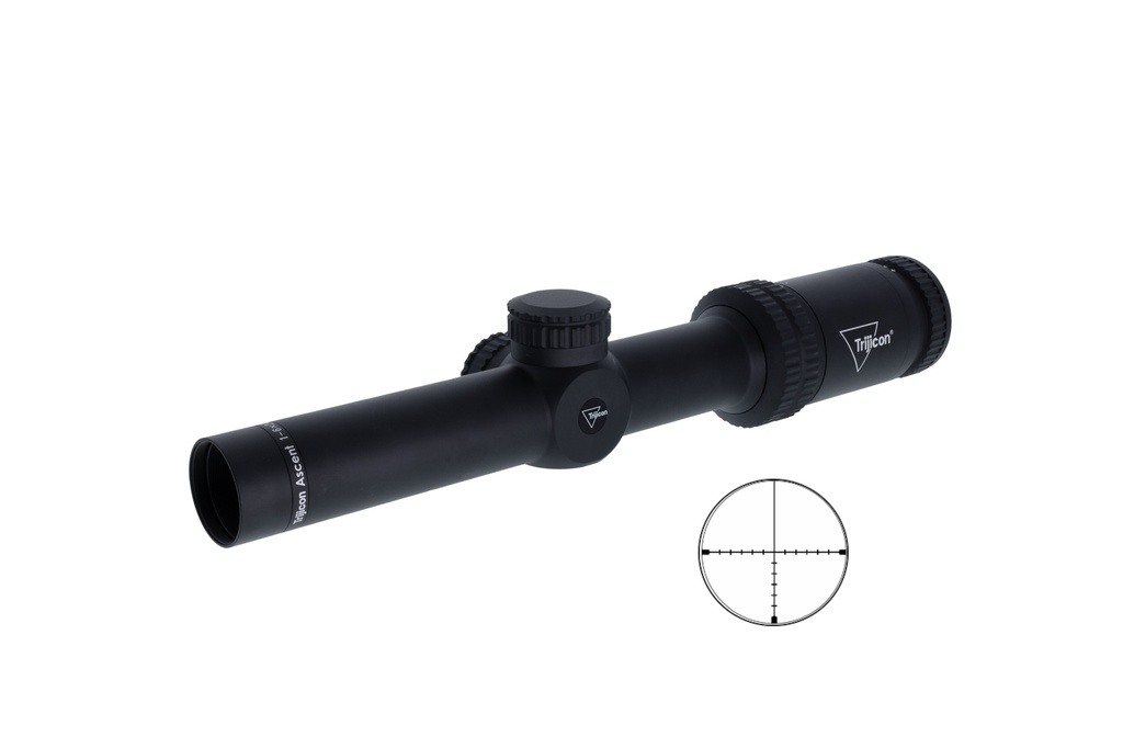 Trijicon ASCENT 1-6X24 BLACK 30MM BDC