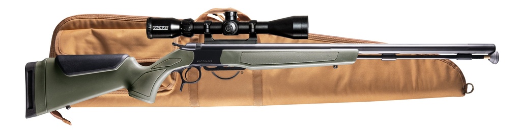 CVA OPTIMA .50CAL BLACK/ODG PKG