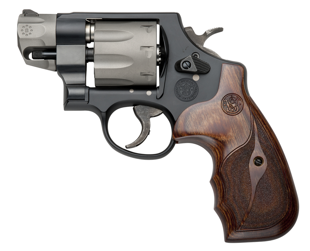Smith and Wesson 327 PC 357MAG 2" BL/WD FS 8RD