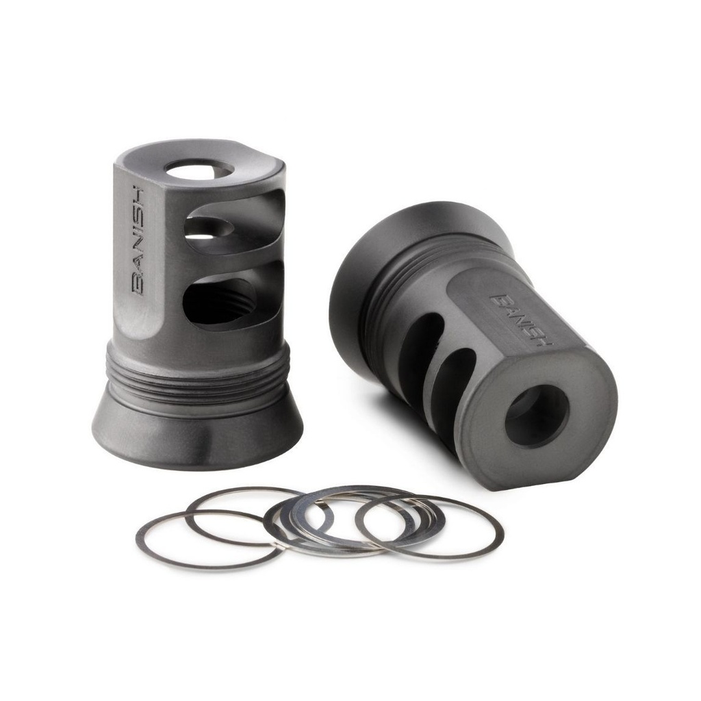 BANISH GOLD 30 MUZZLE BRAKE 1/2X28
