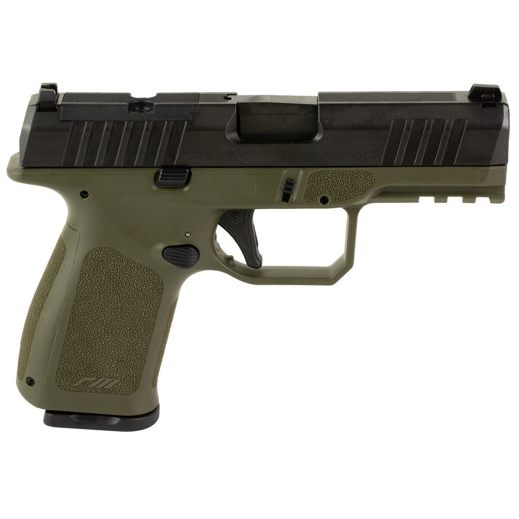 ROST MARTIN RM1C 9MM 17+1 BLACK/ODG 4" OR FS