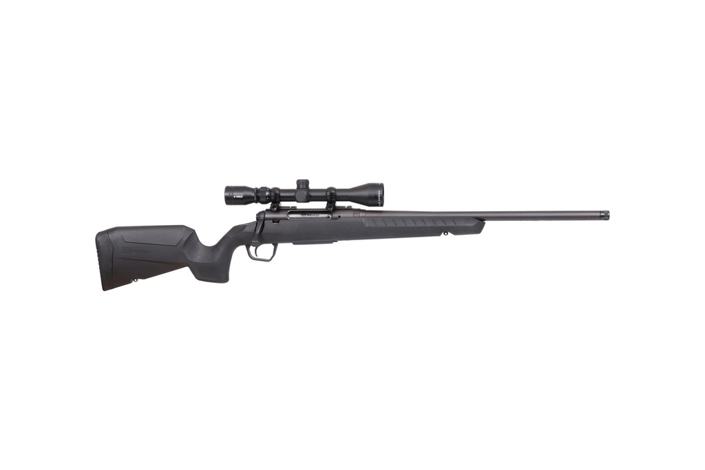 Savage Arms AXIS 6.5CR BL/SYN COMPACT PKG THREADED BARREL