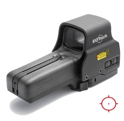 EO Tech 512 68MOA RING 1MOA DOT QD