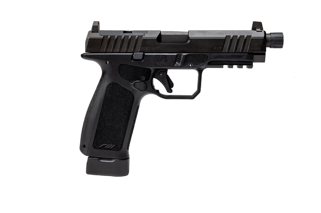 ROST MARTIN RM1F TACTICAL 9MM 15+1 BLACK 4.5" THREADED BARREL