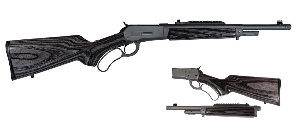Chiappa Firearms 1886 TAKEDOWN 45-70 18" GRAY THREADED BARREL