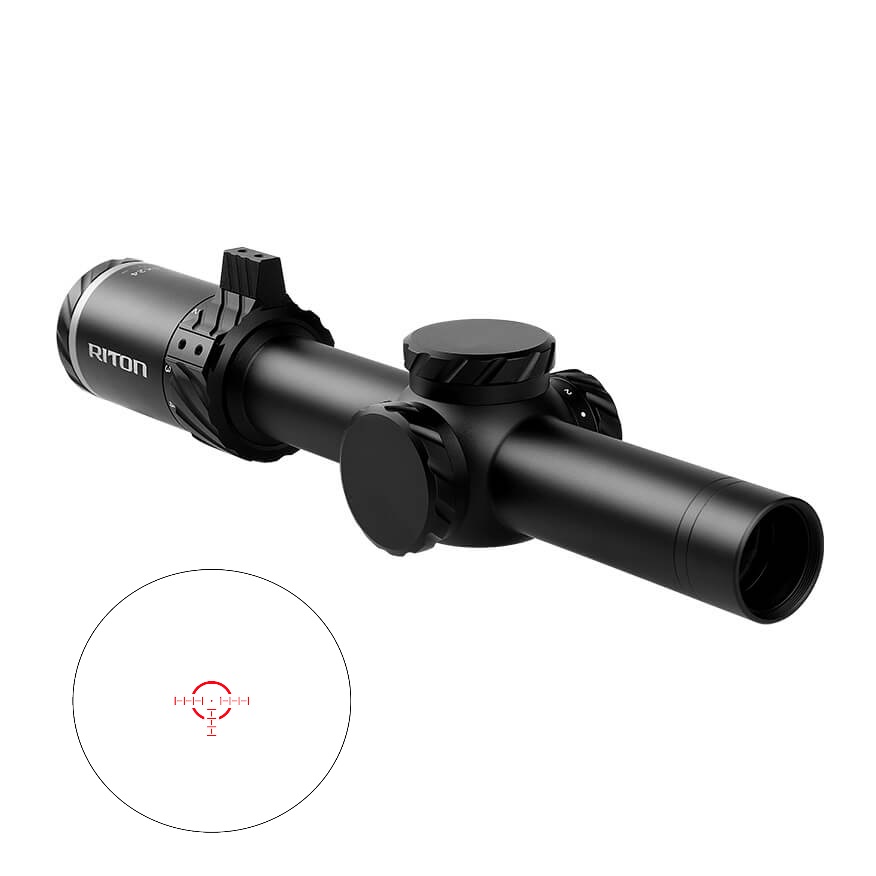 Riton Optics 3 TACTIX 1-8X24 30MM OT BLACK