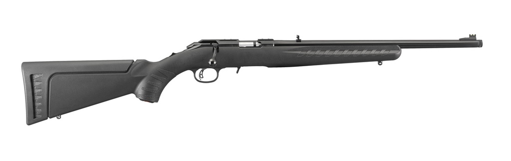 Ruger AMERICAN 22MAG BL/SY 18" TB