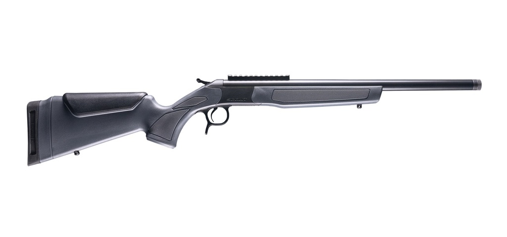 CVA SCOUT 35WHEL BLACK/SYN 22" THREADED BARREL