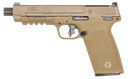 Smith and Wesson M&P5.7 OR 5.7X28 5" FDE THREADED BARREL