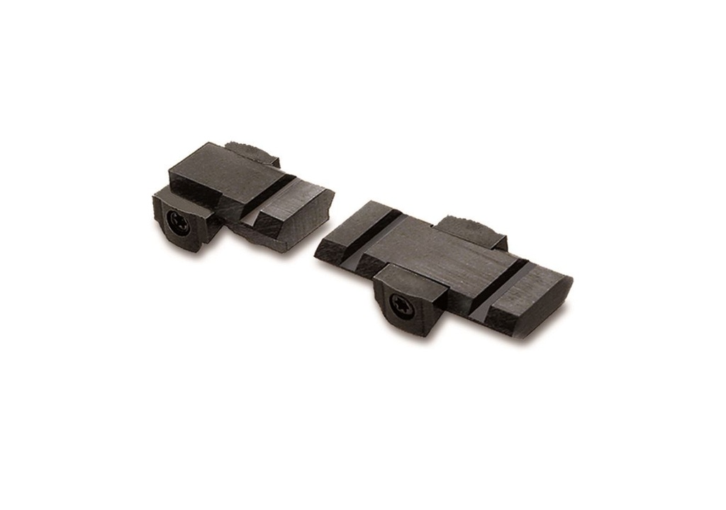 Burris Optics RUG-WEAVER 2PC BASE BLK NO.1