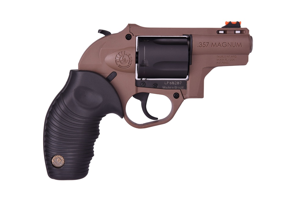 Taurus 605 POLY 357M BLACK/BROWN 5SH 2"