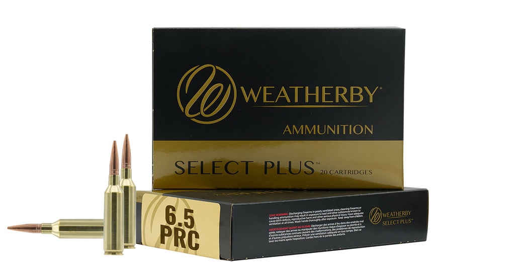 Weatherby 6.5PRC 156GR BERGER ELITE HNTR