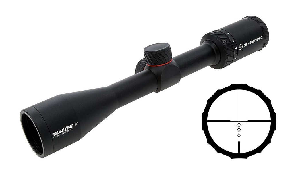 Crimson Trace BRUSHLINE PRO 3-9X40 1" MUZZLE