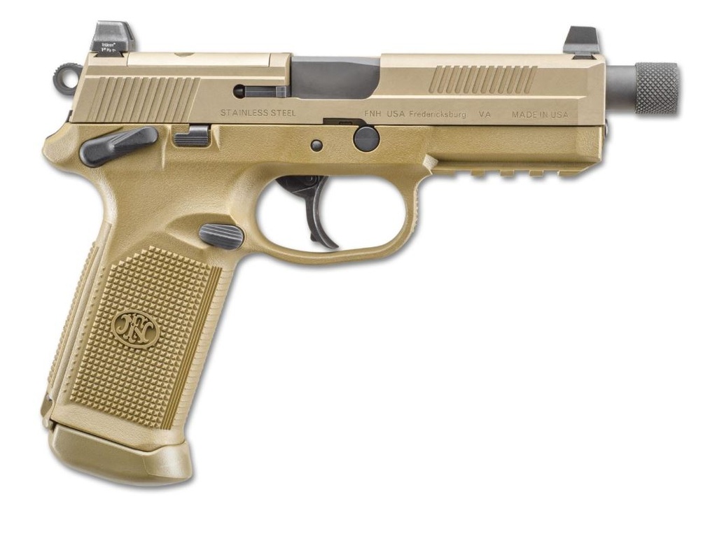 FN FNX-45 TAC 45ACP FDE 10+1 THREADED