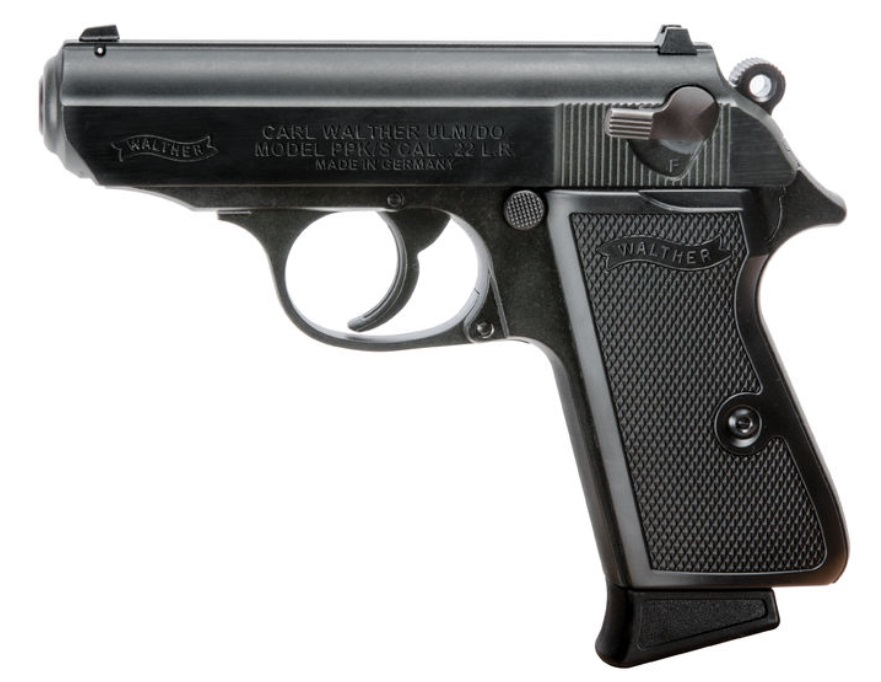 Walther Arms PPK/S 22LR 10+1 3.35" BLACK