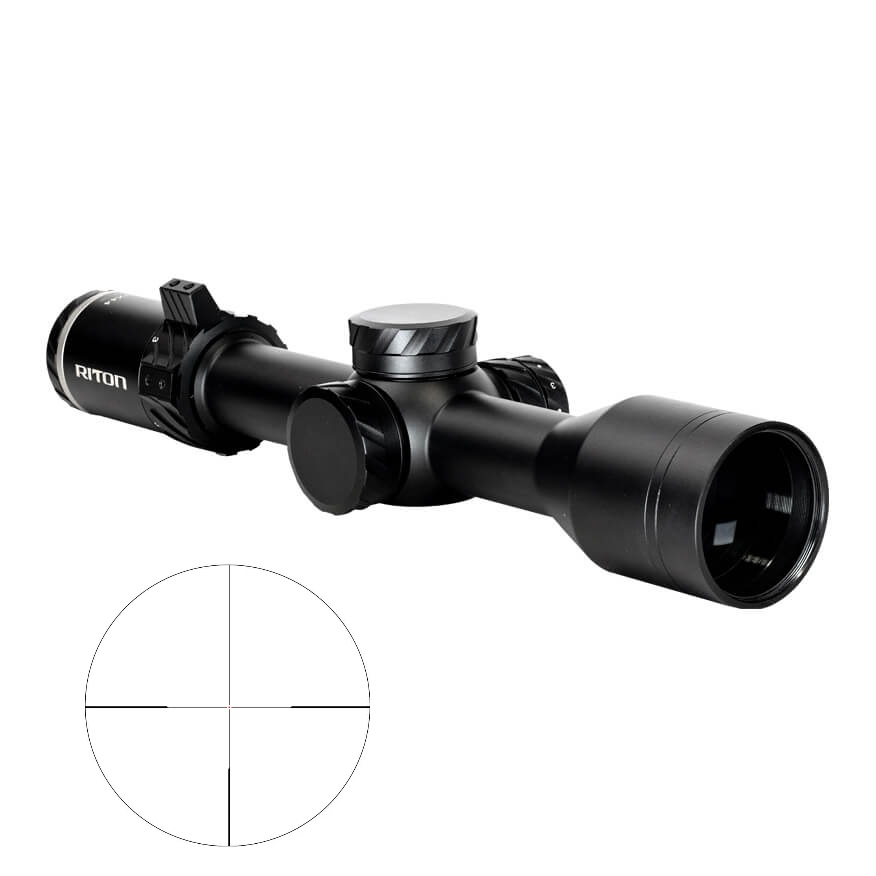 Riton Optics 5 PRIMAL 2-12X44 30MM MOA IR